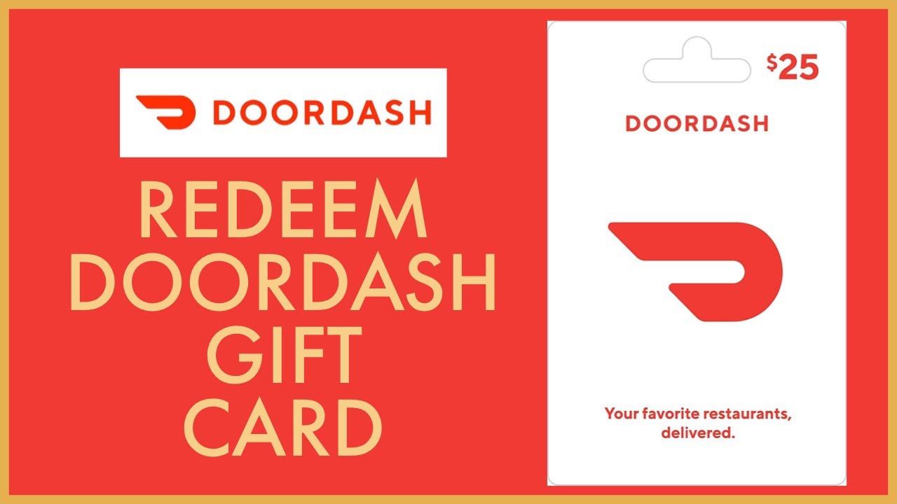 Can You Use Gift Cards on Doordash