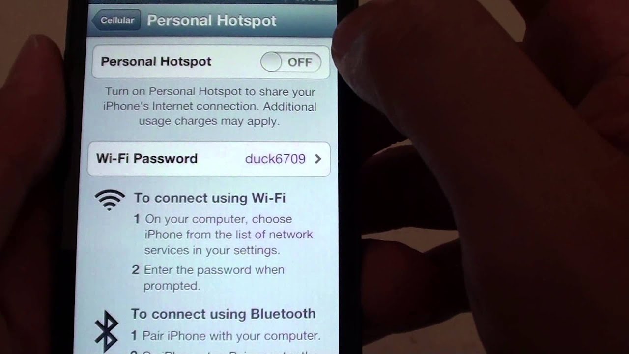 How to Change Hotspot Name on iPhone