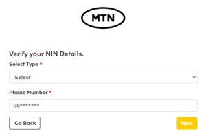 How to Link NIN to MTN