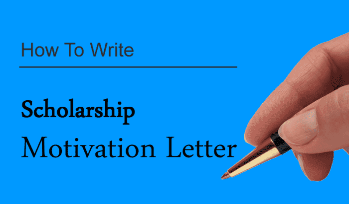Motivation Letter for Scholarship