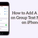How to Add a Person to a Group Text