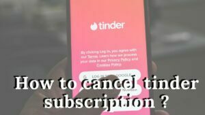 How to Cancel Tinder Plus