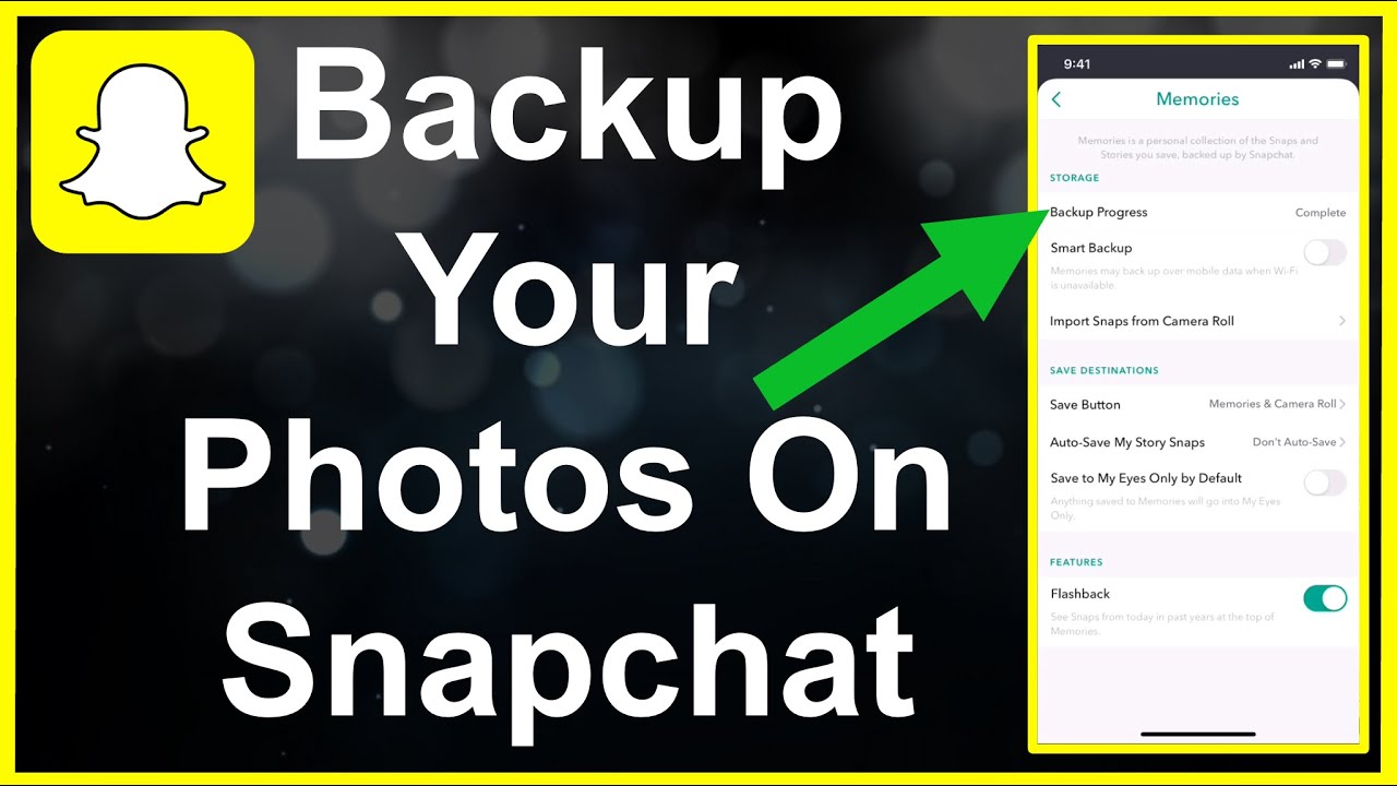 How to Back up Camera Roll to Snapchat:
