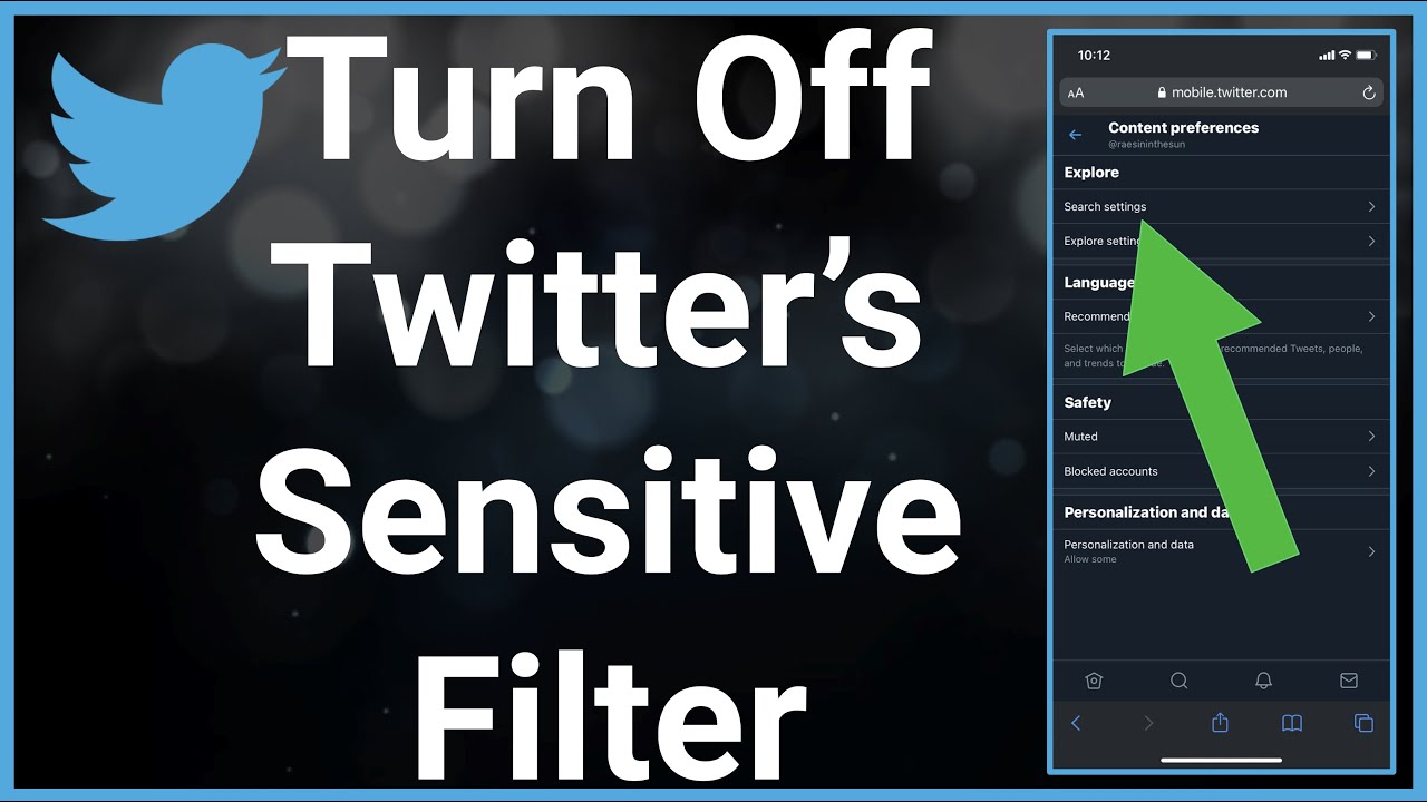 How to Turn Off Sensitive Content on Twitter