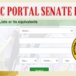 NYSC Portal-Senate List