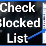 Find Block list on facebook App
